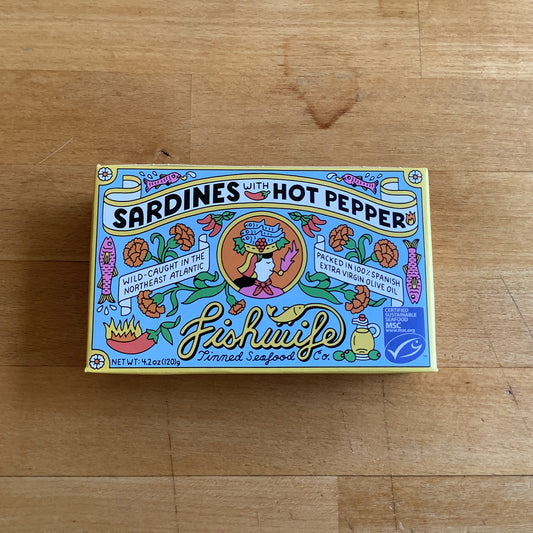 Fishwife Sardines with Hot Pepper