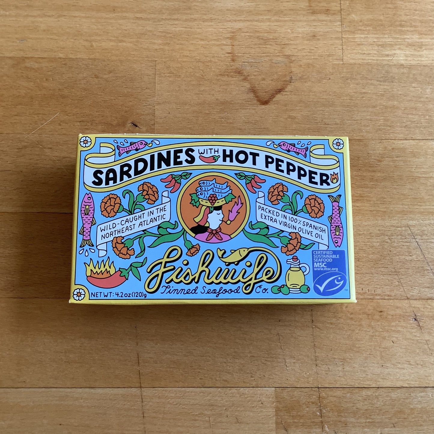 Fishwife Sardines with Hot Pepper