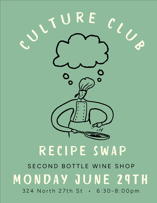 June Culture Club — Recipe Swap