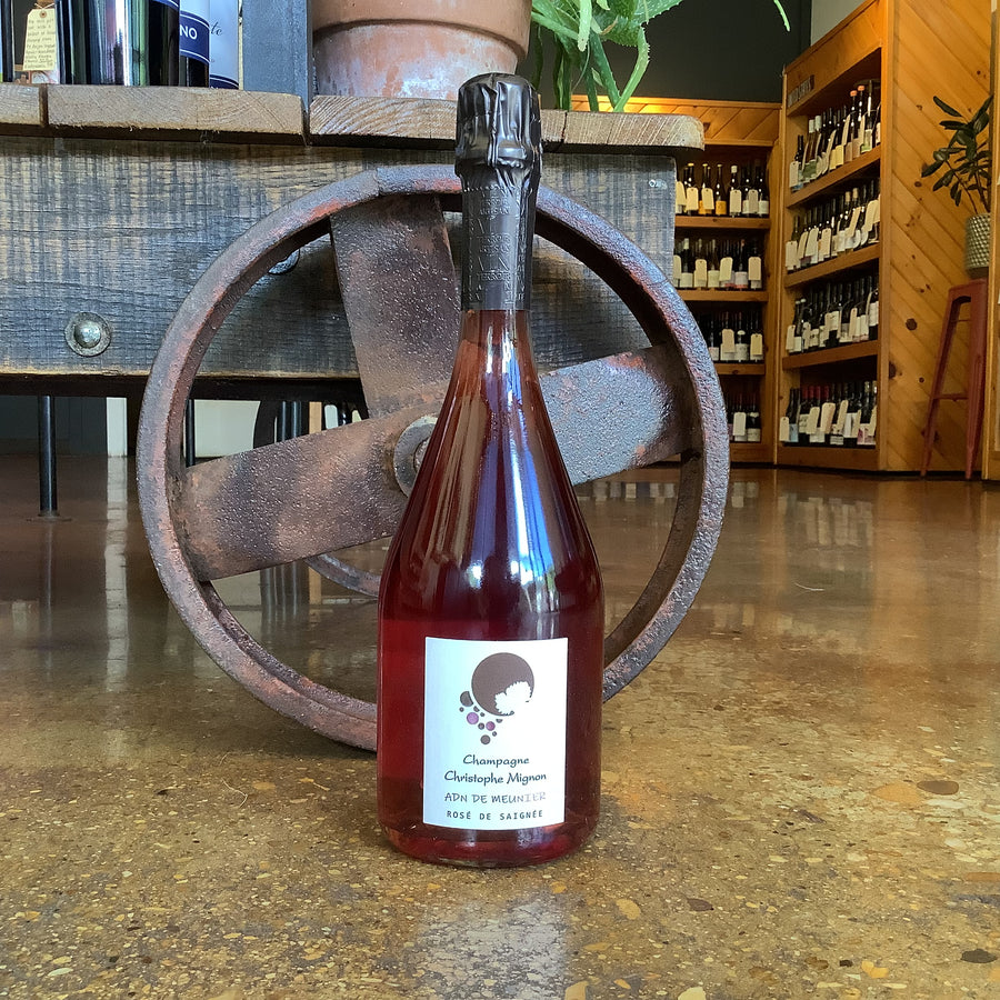 Christophe Mignon ‘ADN De Meunier’ Rosé de Saignée Brut Nature NV