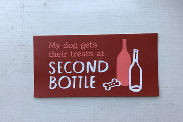 Second Bottle Bumper Sticker