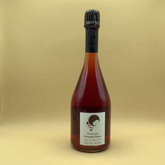 Christophe Mignon ‘ADN De Meunier’ Rosé de Saignée Brut Nature NV