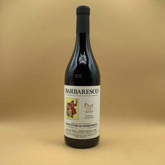 Produttori Barbaresco Paje 2020
