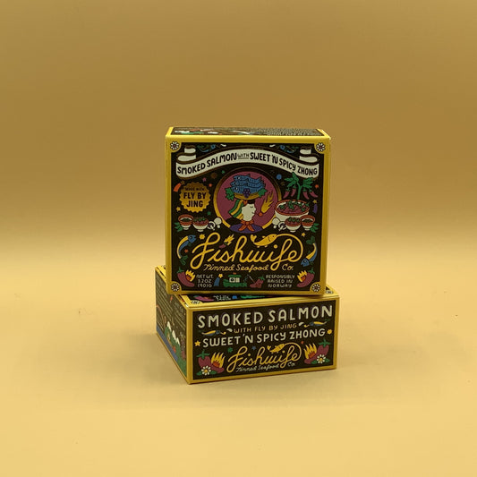 Fishwife Smoked Salmon with Sweet ‘n Spicy Zhong