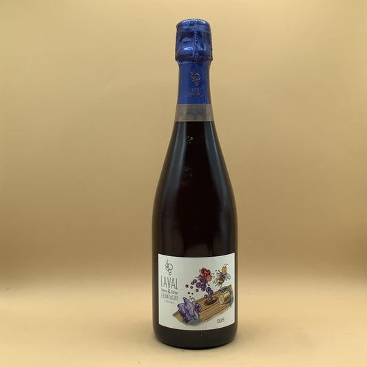 Aurore & Florian Laval Champagne Rose de Meunier Extra Brut “Olim”