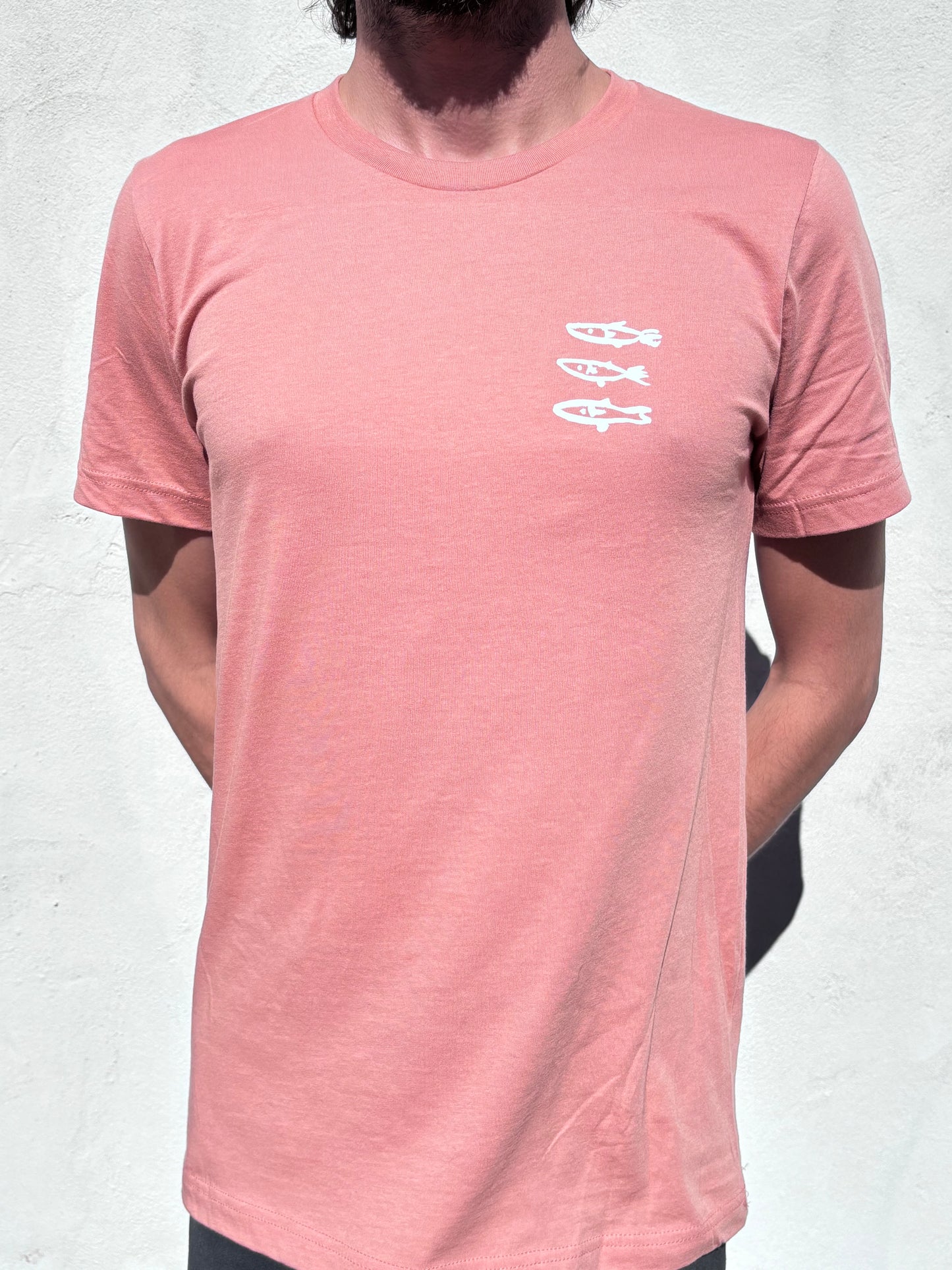 Second Bottle Fish Tee — Terracotta