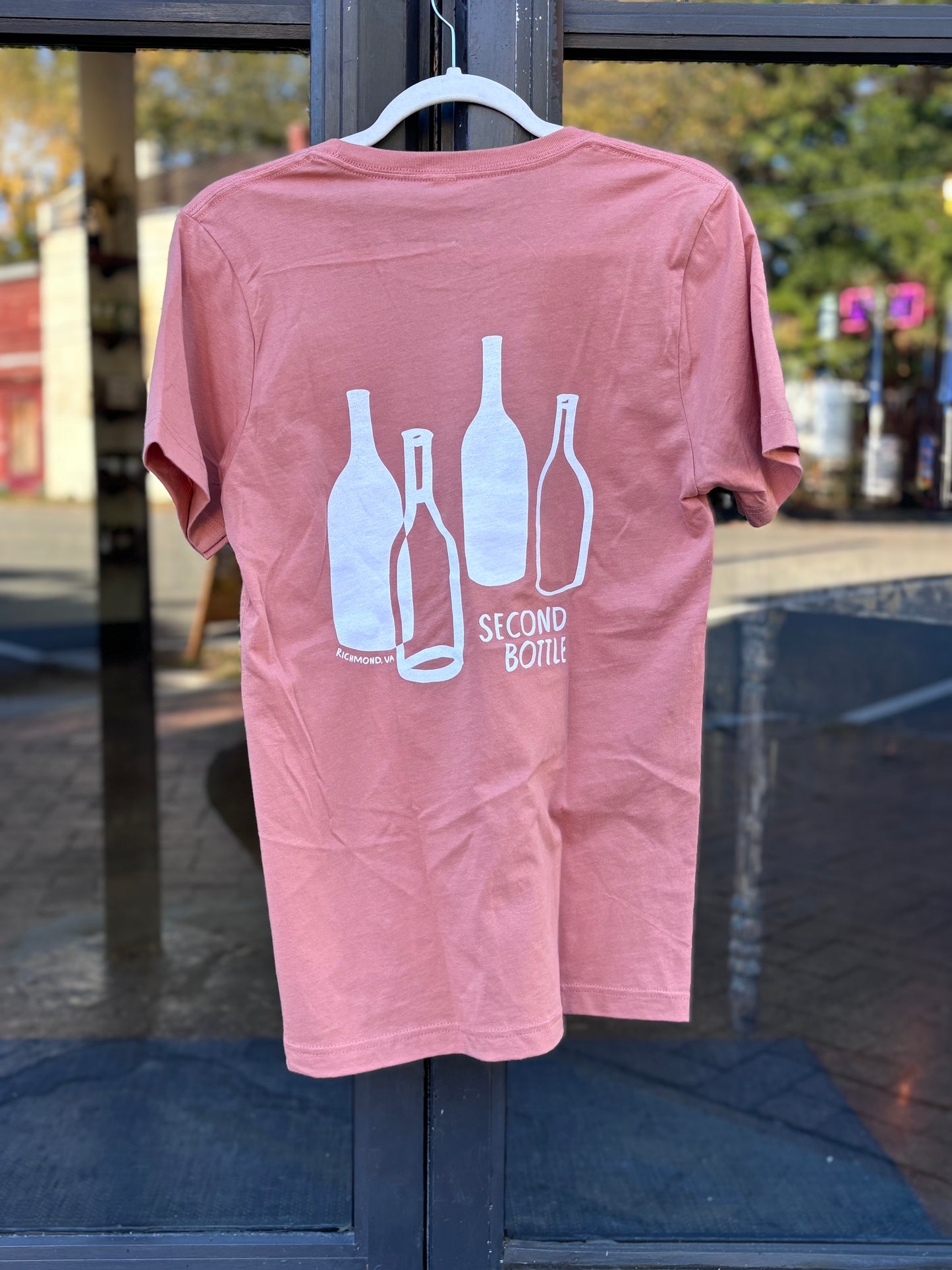 Second Bottle Fish Tee — Terracotta