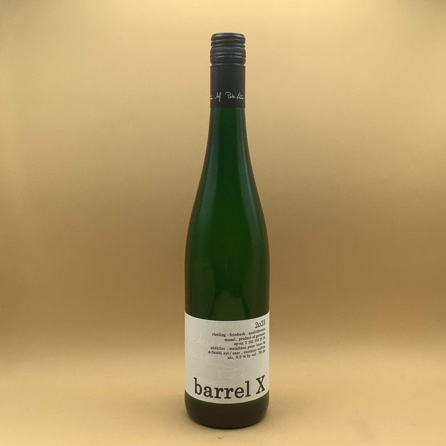 Peter Lauer Riesling Saar 'Barrel X' 2025