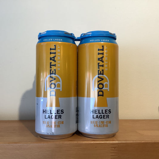 Dovetail Helles Lager 4-Pack