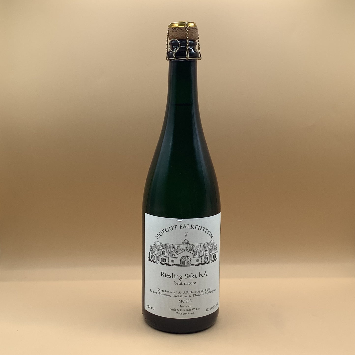 Hofgut Falkenstein Riesling Sekt Brut Nature NV
