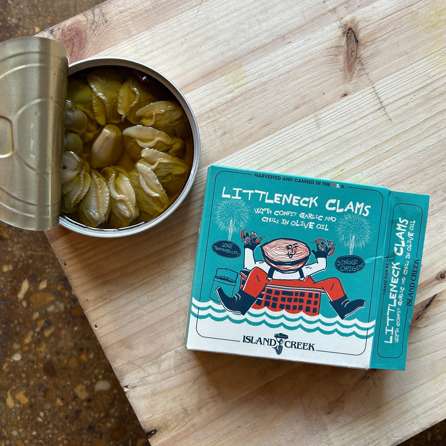 Island Creek Oysters Littleneck Clams