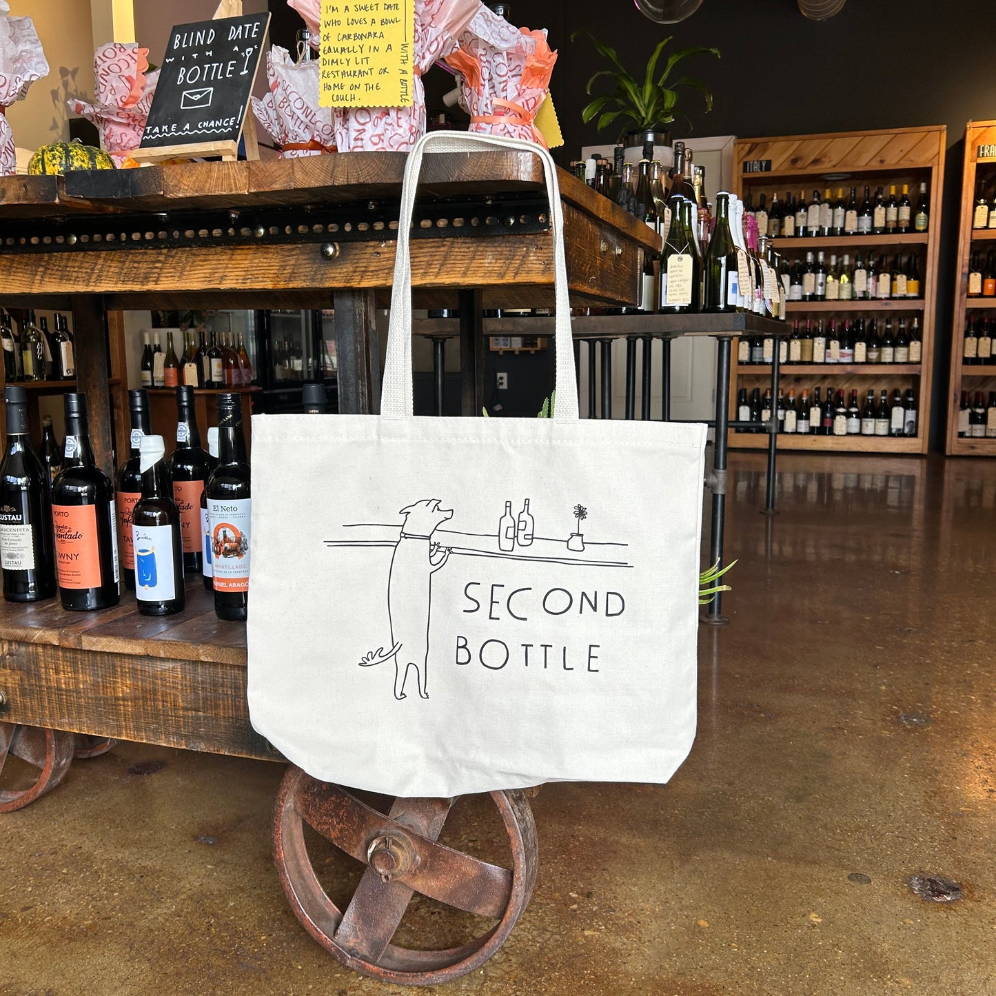 Second Bottle Tote Bag