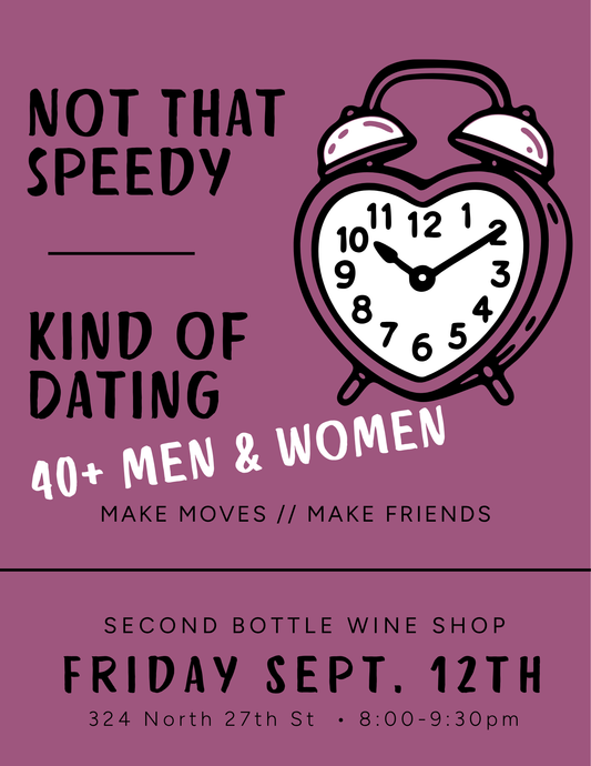 Not that Speedy, Kind of Dating - 40+ years old