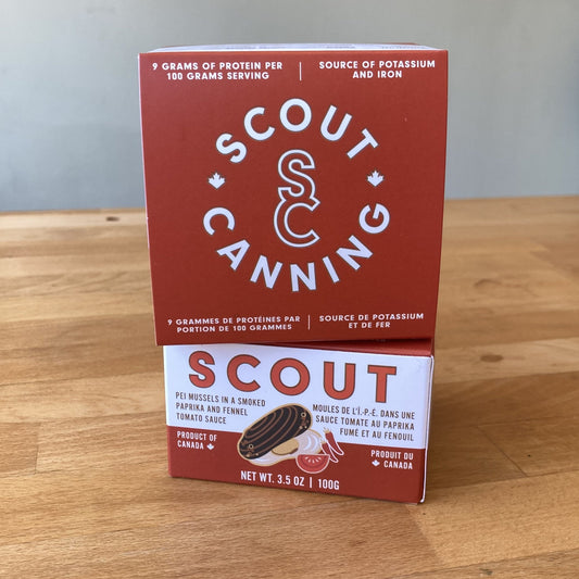 Scout Mussels in Paprika Sauce